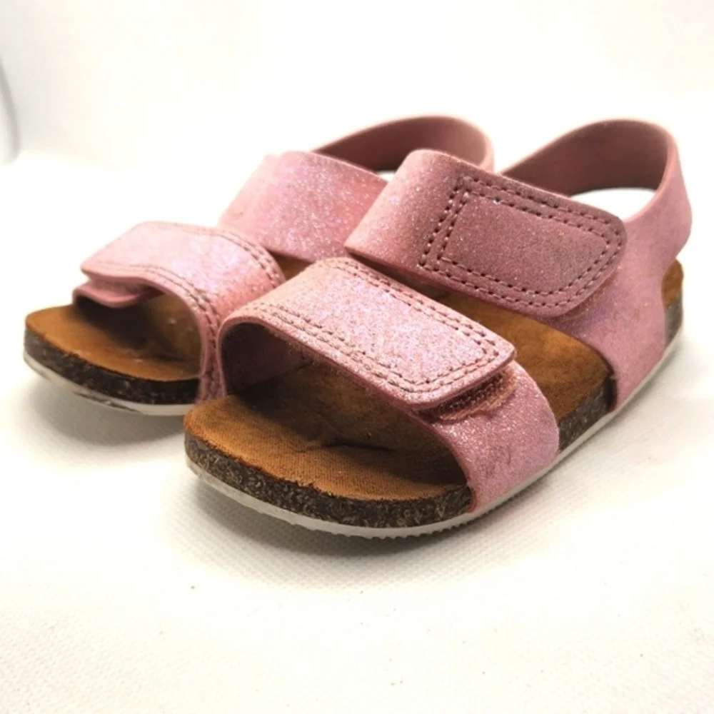 Wonder Nation Girls Pink Sandals Pink Size‎ 5